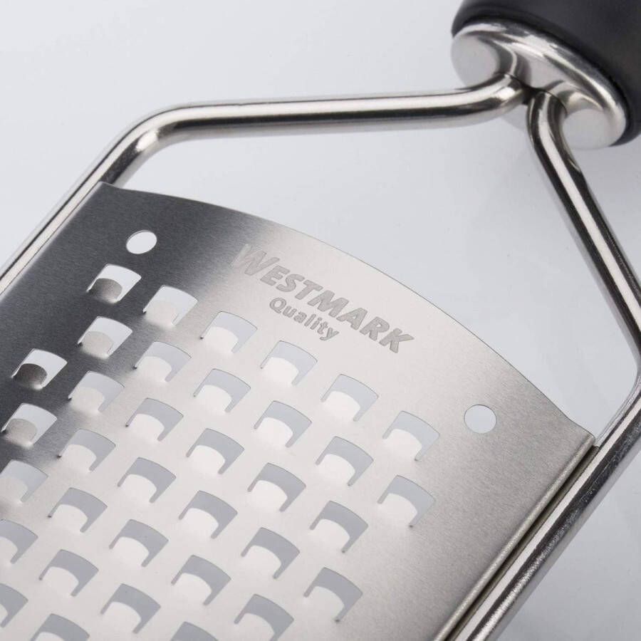 Rasp roestvrij staal 325 x 65 x 28 cm zilver zwart