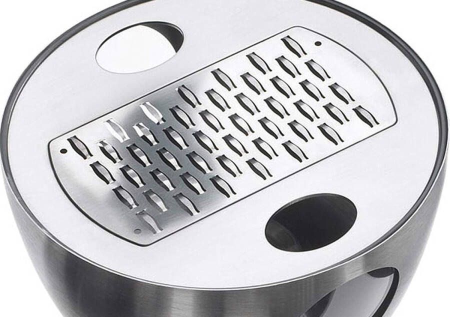 Rasp Roestvrij Staal Zilver Keukenaccessoire voor Groenten en Fruit Elektrische Kaasrasp