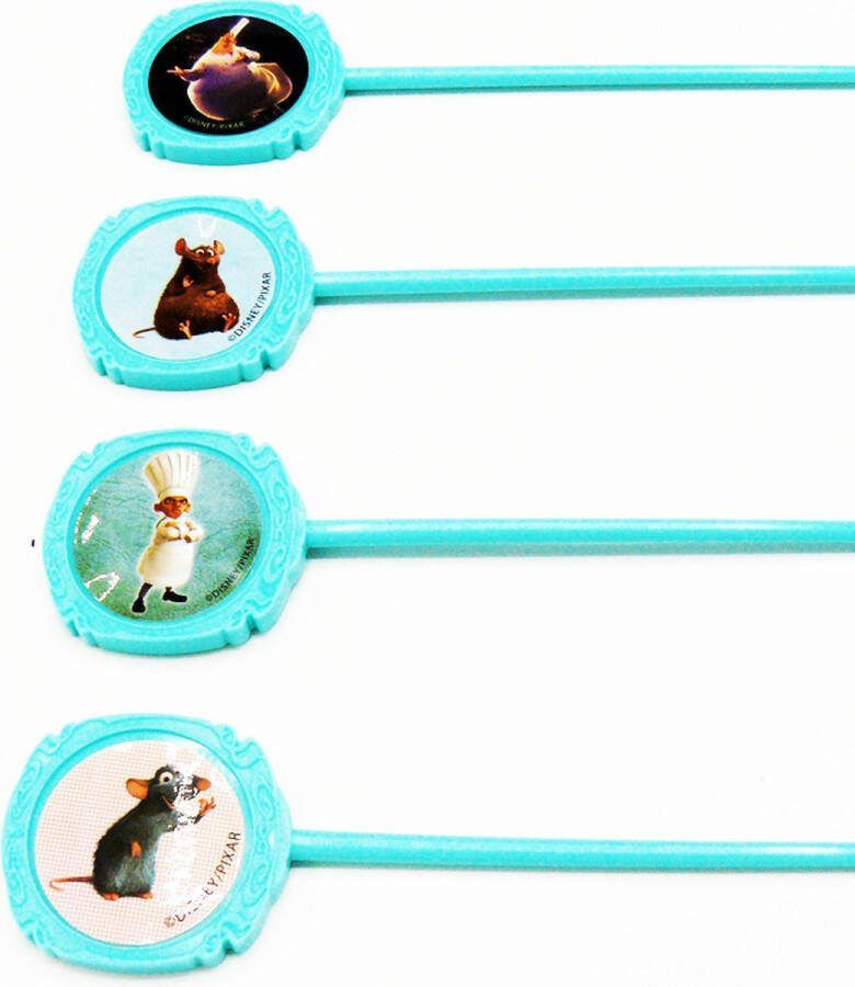 Ratatouille Cocktail Roerstaafjes Cocktail Stirrers Citroen Stamper 4 stuks