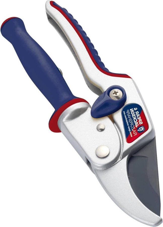 Rateltwist-aambeeld snoeischaar 6458RS Razorsharp snoeigereedschap met rateltechnologie