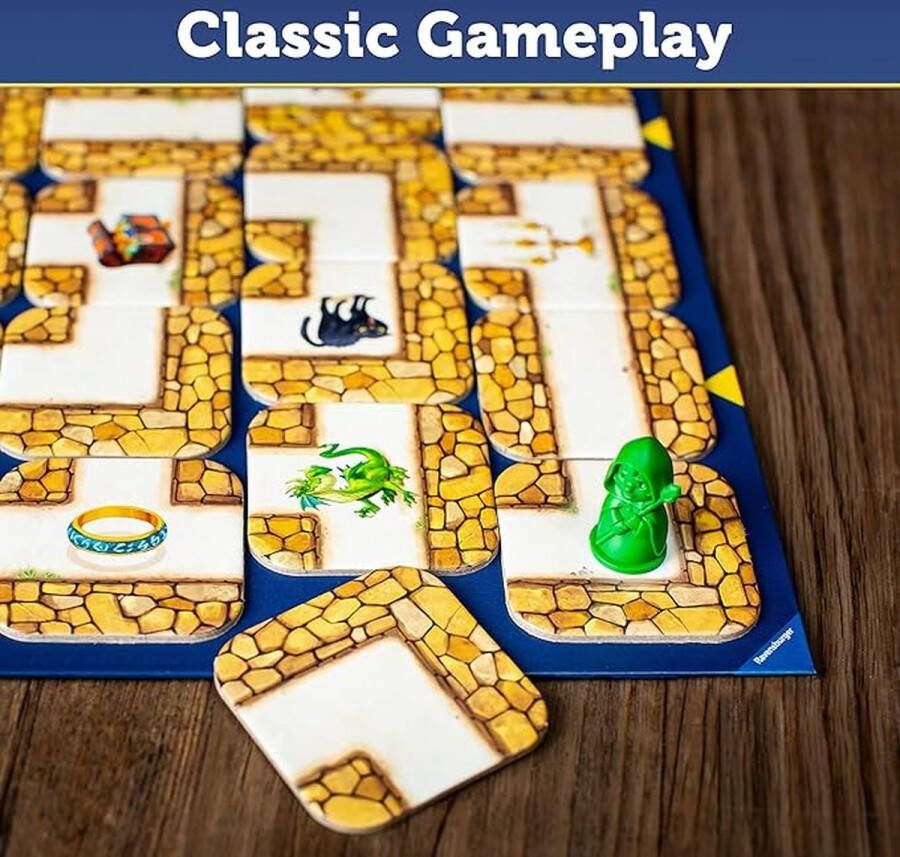 Ravensburger Labyrinth Moving Maze Family Board Game for Kids and Adults Age 7 and Up