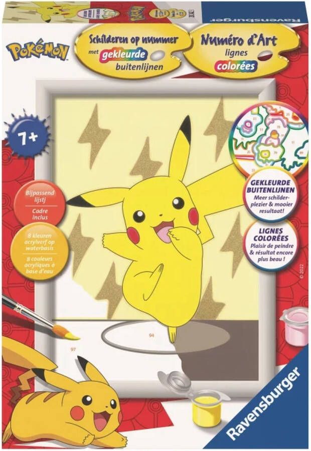 Ravensburger Pokémon Schilderen Op Nummer