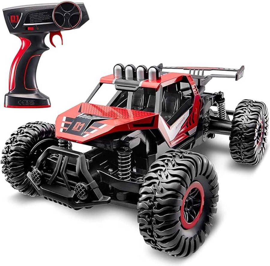 Snelle RC Auto Schaal 1:16 Bestuurbare RC Voertuig Bereik tot 40m Incl. Batterijen Gebruik op 50 Minuten Speelgoed 6+ Jaar