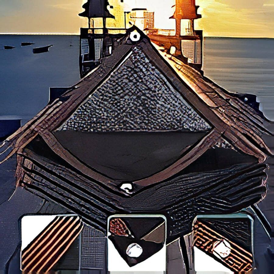 Rechthoekig zonnezeil voor balkon schaduwdoek voor broeikas blokkeert effectief zonlicht en uv-stralen de lucht kan op en neer circuleren 2 x 1 m zwart