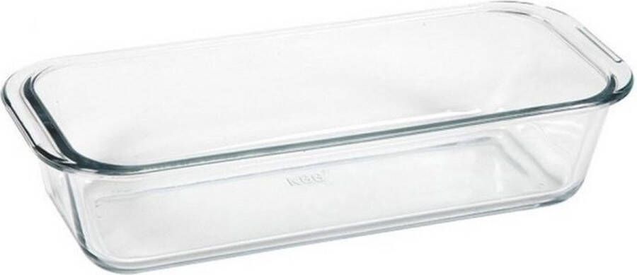 Rechthoekige cake bakvorm ovenschaal Glas 31 x 13 x 7 cm Bakvormen voor o.a. cakes en brownies