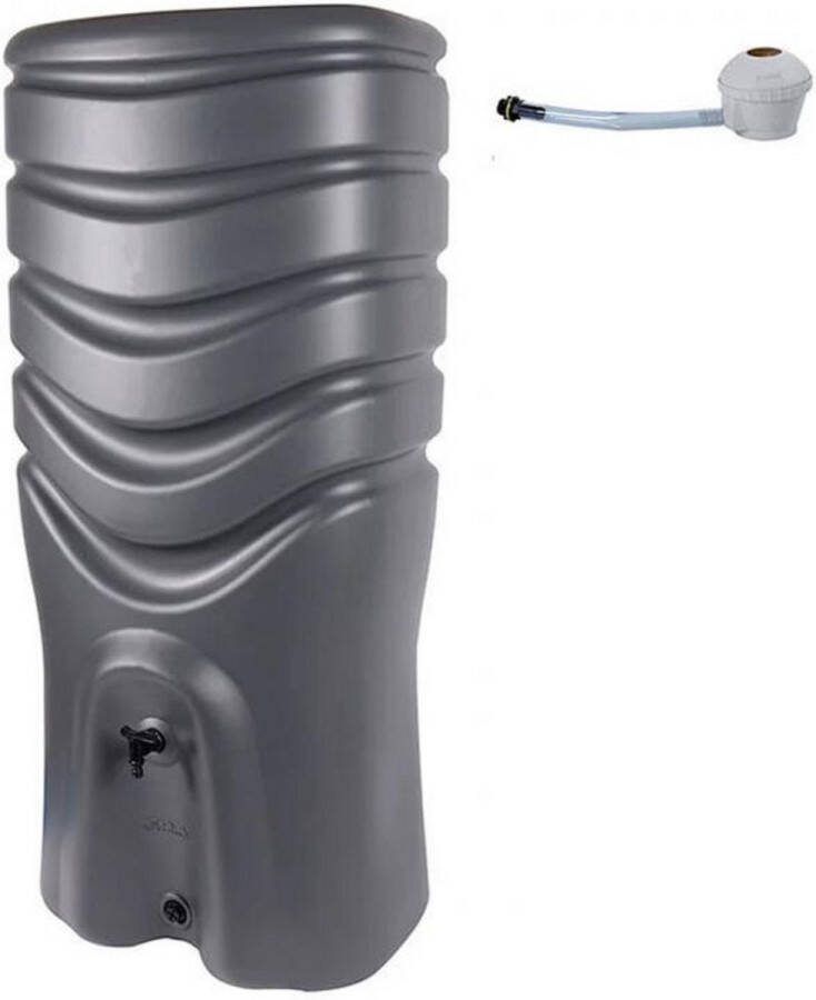 Recup'eco Regenton Conisch 350l Antraciet