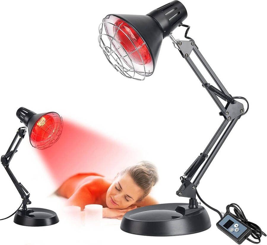 Red Light Therapy Rood Lichttherapie Infraroodlamp voor Spieren en Gewrichten Gezicht Infraroodtherapie Collageen Lamp Lichttherapie