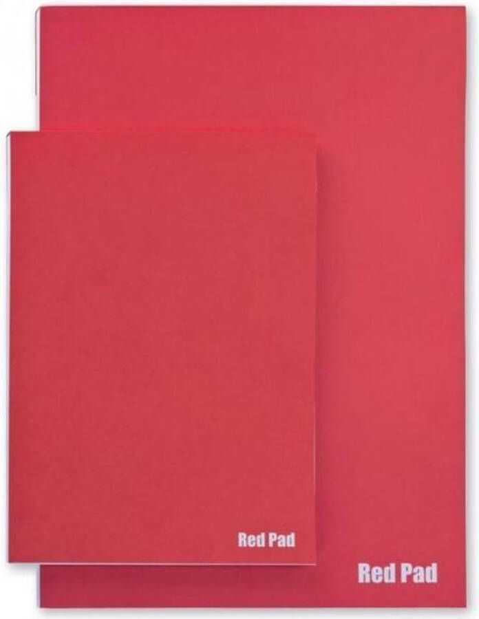 Red Pad Tekenblok Tekelnpapier A3 120 gram 50 vel