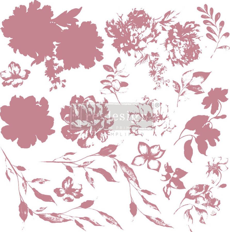 Redesign Clear-Cling Stamps Sweet Blossoms