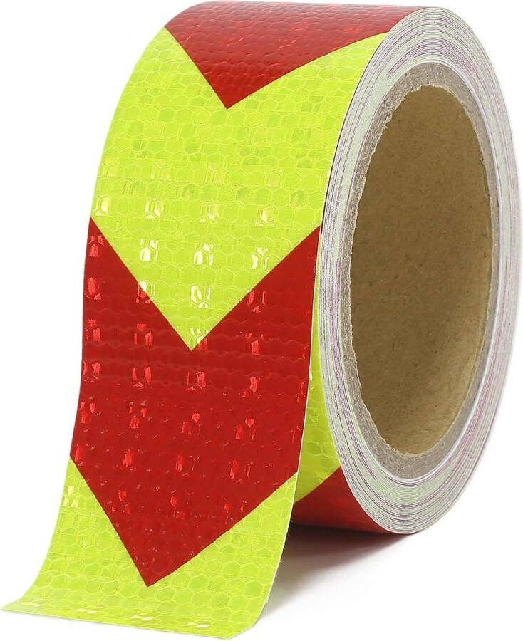 Reflecterende Tape Stickers 50mm x 10CM Reflectie Reflector Plakband Bakfiets Fiets auto geel Reflecterende Sticker Tape