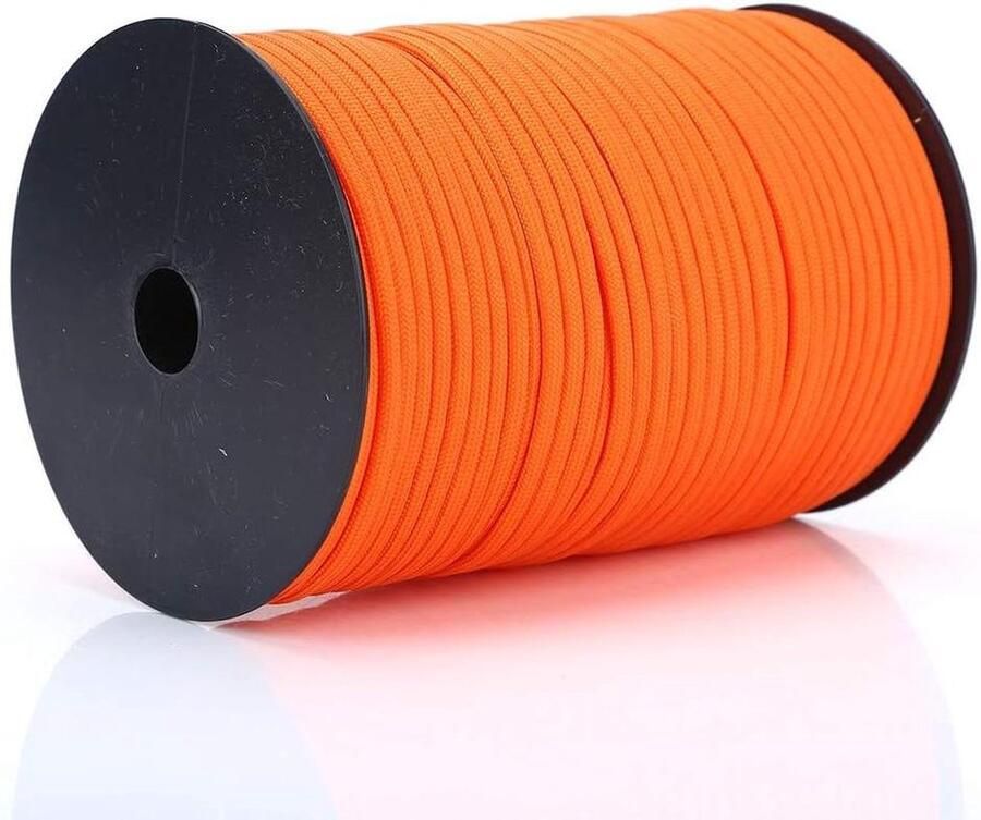 Reflektierendes Paracord Fallschirmschnur Lanyard 9 Litzen Kern 100m 7 Farben Multifunktion reflektierend Fallschirm Strang Schnur Schlüsselbund