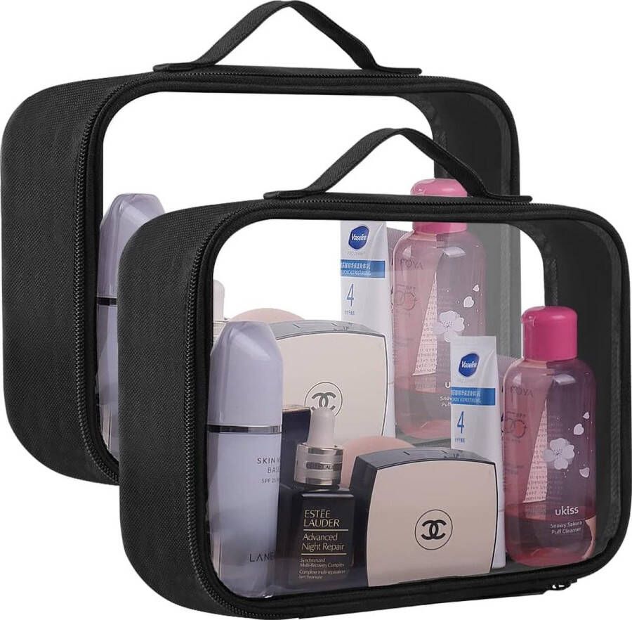 Reisflesjes Handbagage leeg reisformaat reisflessen om te vullen cosmetica shampoo vloeistoffen reisflessen – lekvrij navulbaar