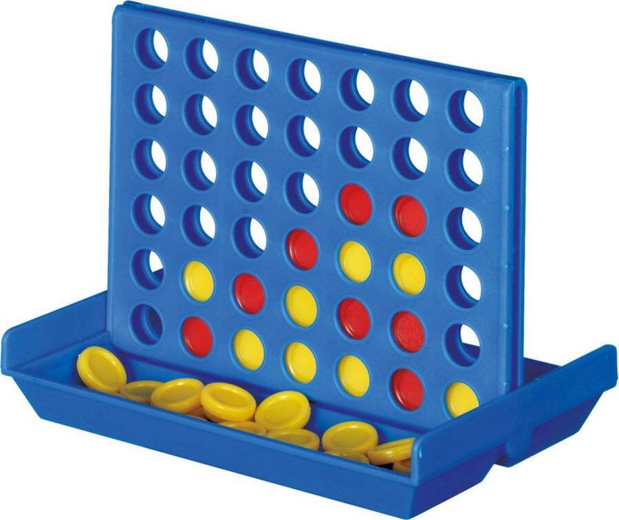 Merkloos Sans marque 4 Op een rij reisspel 10 3 x 14 3 x 3 cm Denkspel speelgoed voor kinderen en volwassenen.