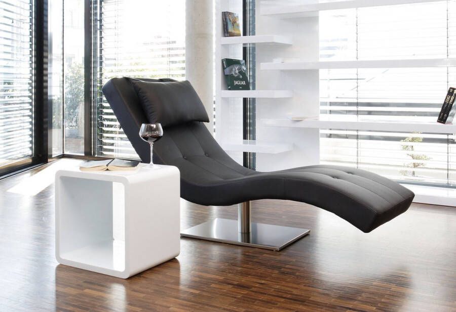 Relaxfauteuil Stacey Zwart