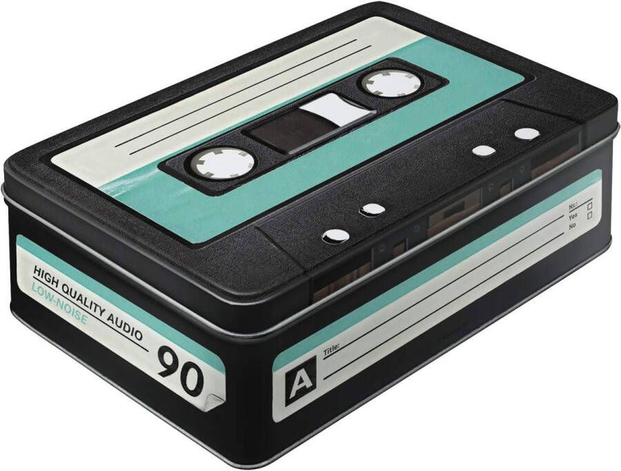 Retro Cassette Opbergblik Plat