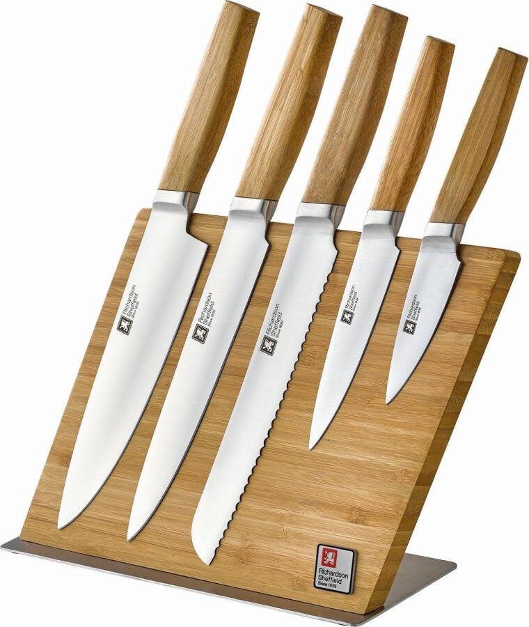 Richardson Sheffield Nomad 5 delig messenblok bamboo