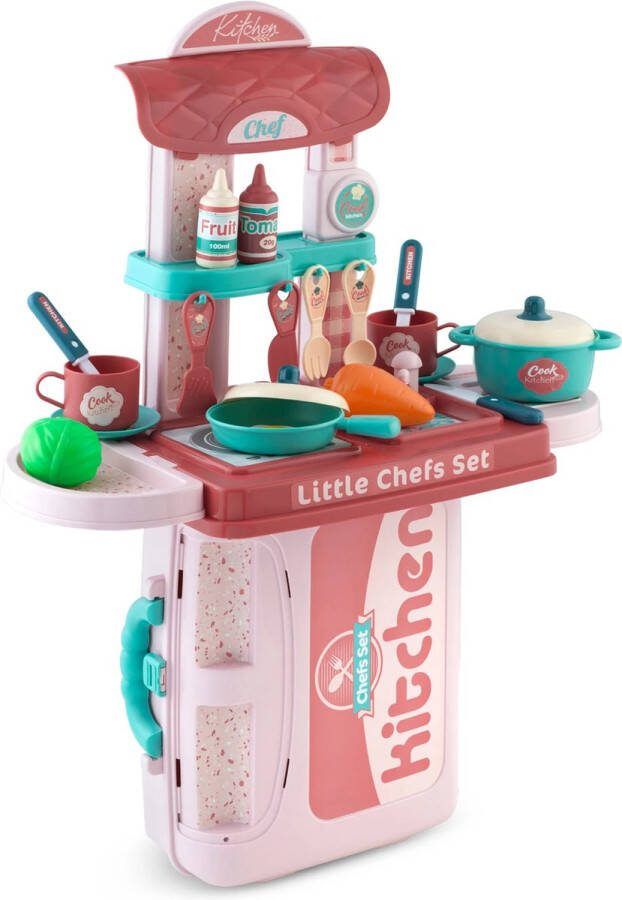 Ricokids 772900 kinderkeuken met koffer