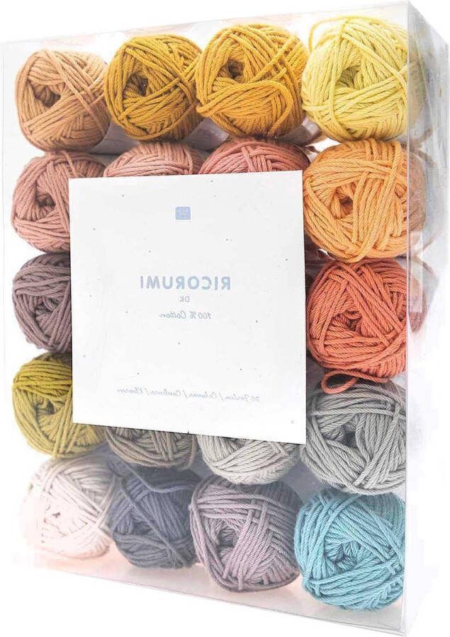 Ricorumi Set 20s Limited Haakpakket met 20 bolletjes Leuke Amigurumi Patronen
