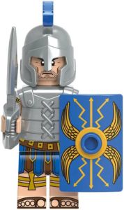 Ridders romeinen figuren geschikt voor lego sets 5 stuks