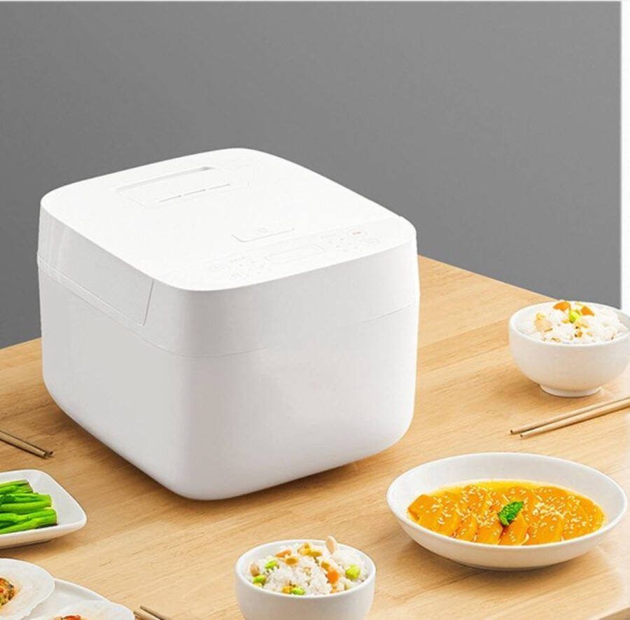Rijstkoker Compact-Rijstkoker met Stomer-3L- 24 Kookmogelijkheden-Stomer Inbegrepen