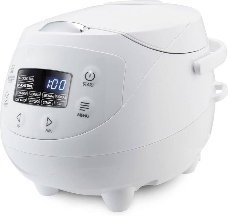 Rijstkoker Mini Keramische Kom 4 Functies Multicooker LED