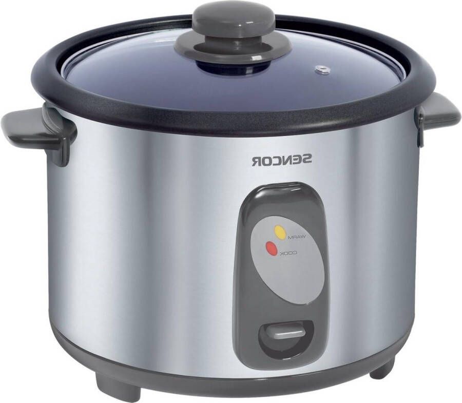 Rijstkoker roestvrij staal zilver SRM 1800SS met timer en warmhoudfunctie