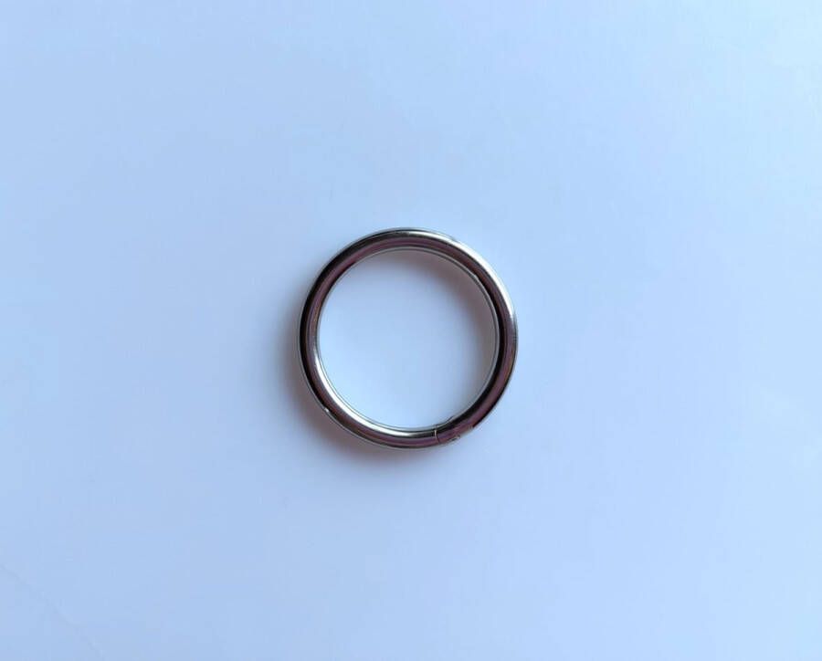 Ring rond RVS Ijzerwaren 3 stuks 3 cm breed binnen maat O ring Zeer sterk Gelast Hobby Naaien