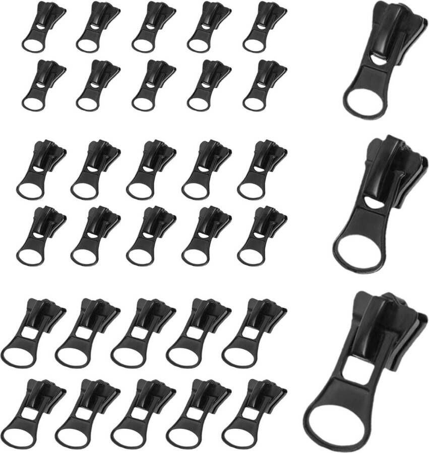 Ritssluiting reparatie set Metal Slider Vervangingsset-Rits Reparatie Kit-Tassen en Tenten-Tenten Bagage Slaapzak Koffer (Drie Maten: 3 5 8) Ritssluiting reparatie set