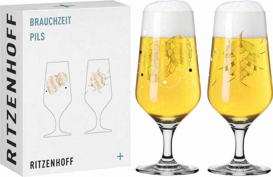 Ritzenhoff Brauchzeit bierglas 01 02 2 stuks