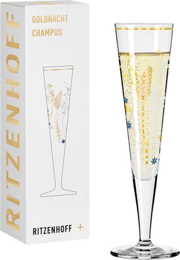 Ritzenhoff Goldnacht Champus 1037 champagneglas