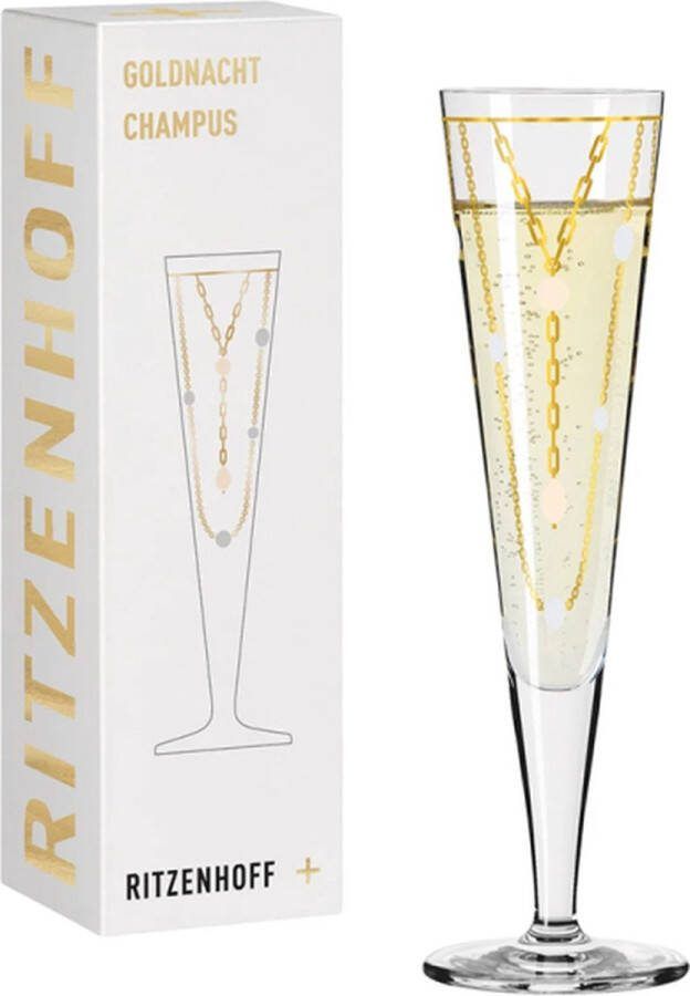 Ritzenhoff Goldnacht Champus 1039 champagneglas