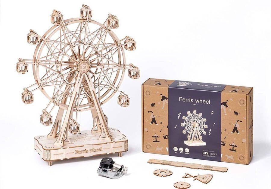 Robotime 3D puzzel met muziek 3D puzzel 3D puzzel voor volwassenen 3d puzzels 3d puzzel hout muziek 3d puzzel met muziek puzzel teaser 3d puzzel voor tieners 3d puzzel voor kinderen