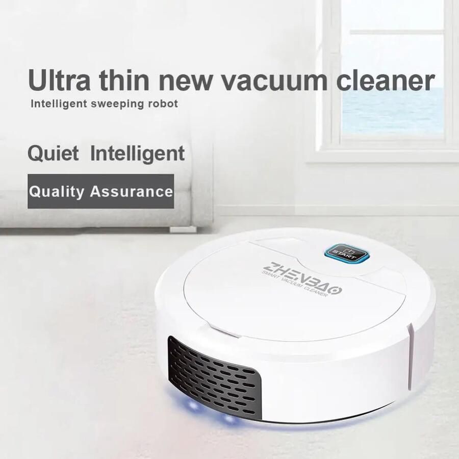 Robotstofzuiger met laadstation robotstofzuigers robotstofzuiger-Robotstofzuiger met dweilfunctie-All-Round Suction Robotstofzuiger