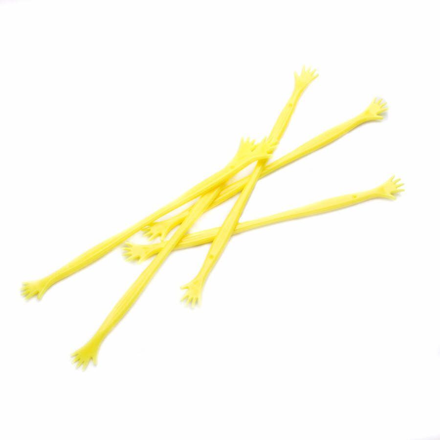 Roerstaafjes Help me geel 5 stuks lepel