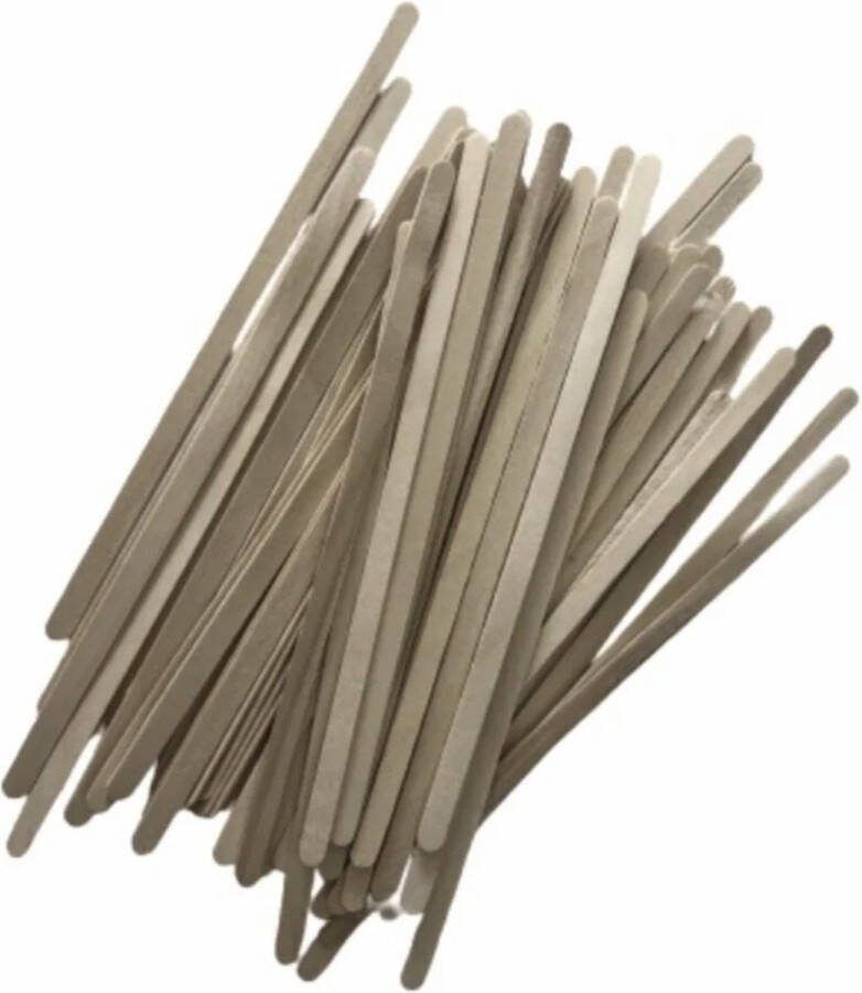 Merkloos Sans marque Roerstaafjes hout 14cm 1.000 stuks