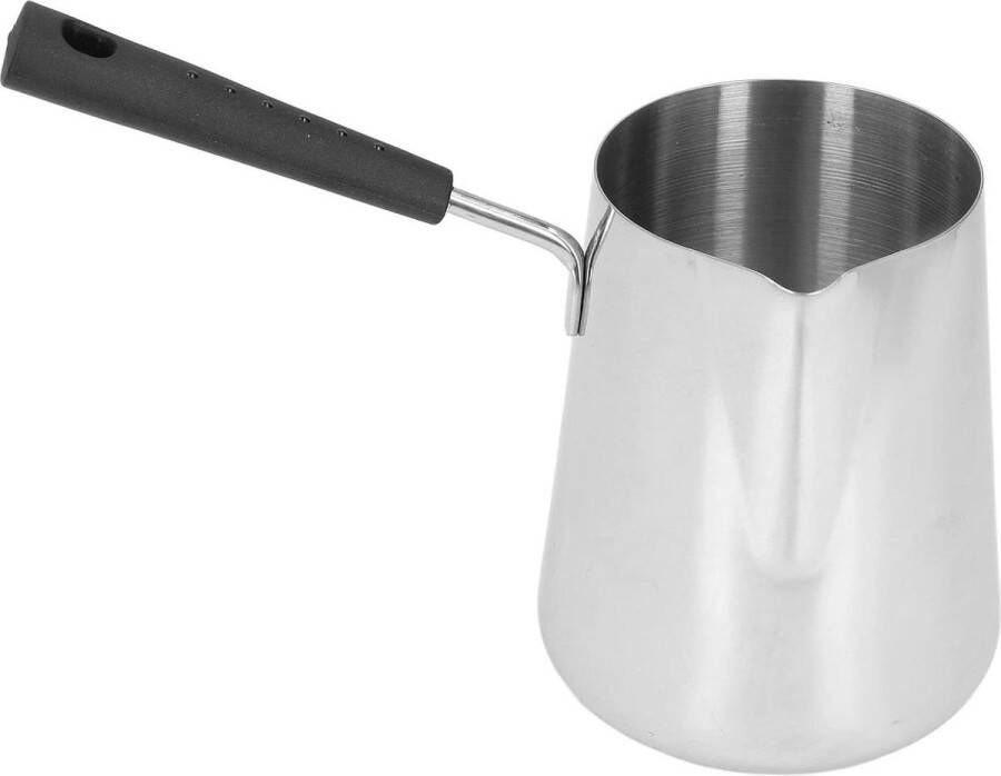 Roestvrij Staal 304 Turkse Koffiepot Kunststof Warmer 1000 Ml Uitloop Thuiscafé Koffiepot