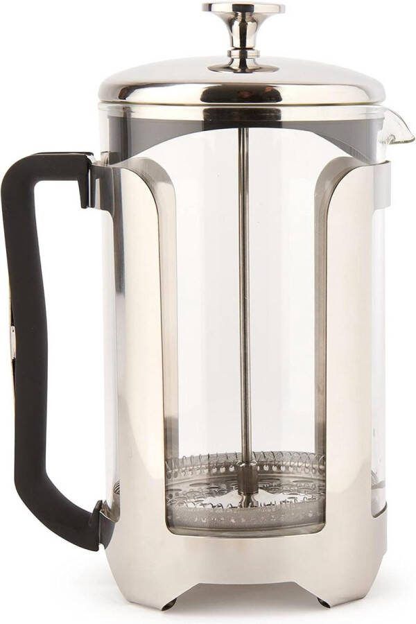 Roestvrij staal Cafetière voor twaalf kopjes Zilveren geschenkdoos