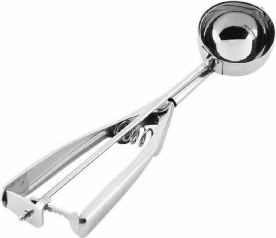 Roestvrij Stalen IJslepel 47074 Set van 12 Lengte 22 cm
