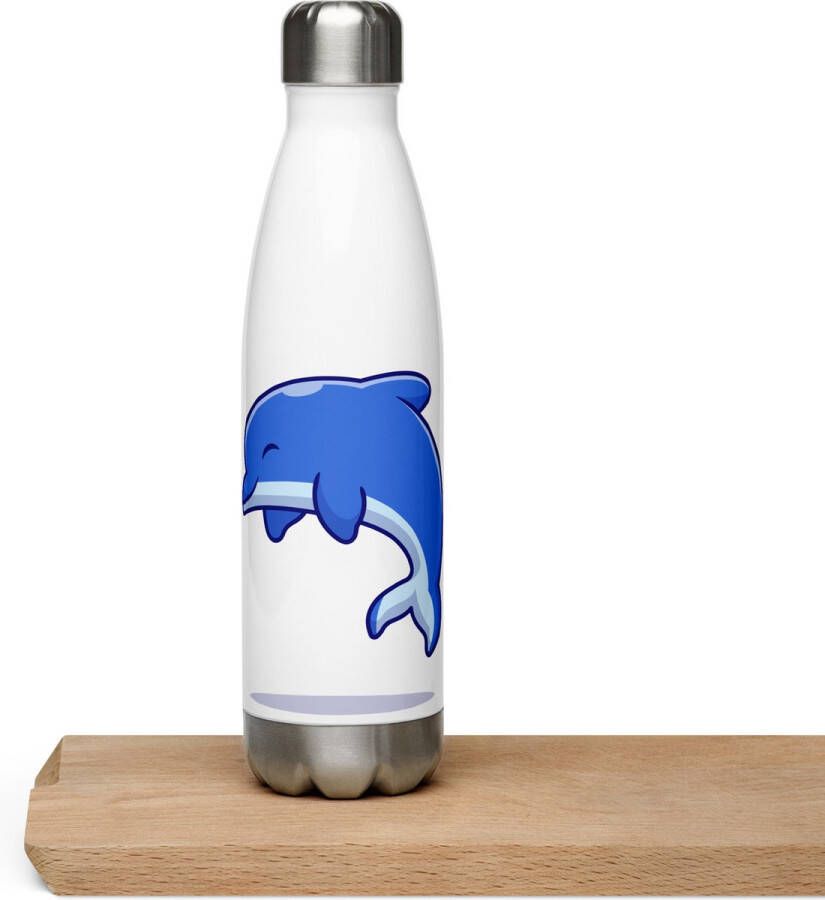 Roestvrij stalen waterfles Dolphin 500ml