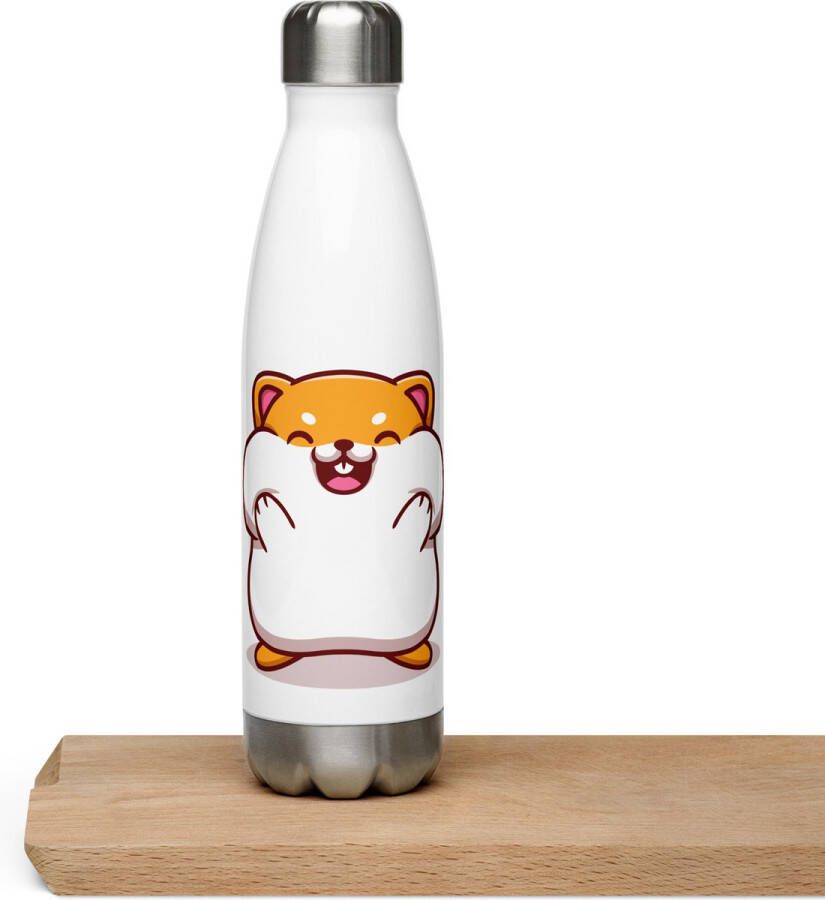 Roestvrij stalen waterfles Hamster 500ml