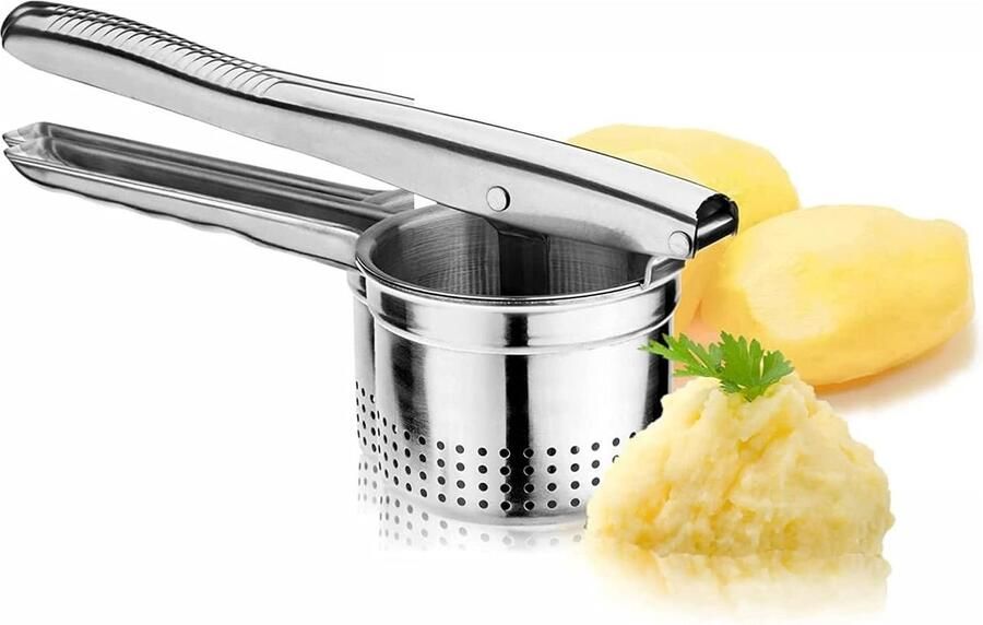 Roestvrijstalen aardappelpers handmatige pureerder keukengerei groenten