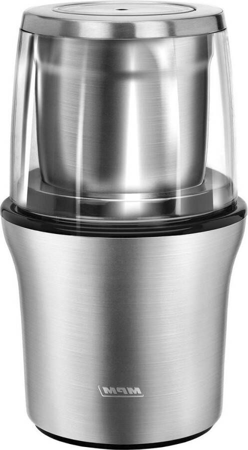 Roestvrijstalen koffiemolen MMK-06M 200 W maalwerk voor verse koffiebonen