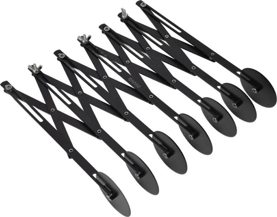 Roestvrijstalen Pastry Cutter Deeg Mes Uitbreidbaar Pizza Roller Cutter Cookie Divider Thuis Keuken Bakken Gereedschap pizza cutter