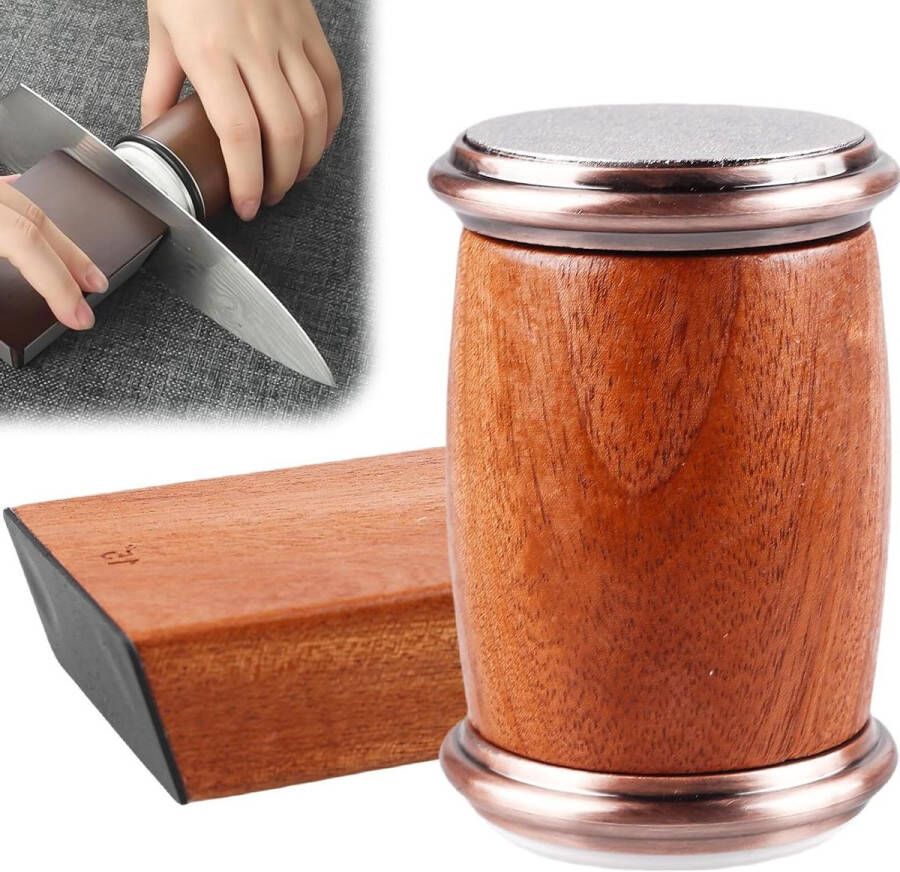 Rollende Messenslijper Professionele Tumbler Messenslijper 20° Scherphoek Handmatig Voor Alle Soorten Keukenmessen