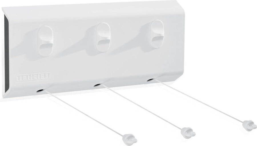 Rollfix 150 Triple Longline Wall Airer 5m lengte wit wasdroger Leifheit washing line