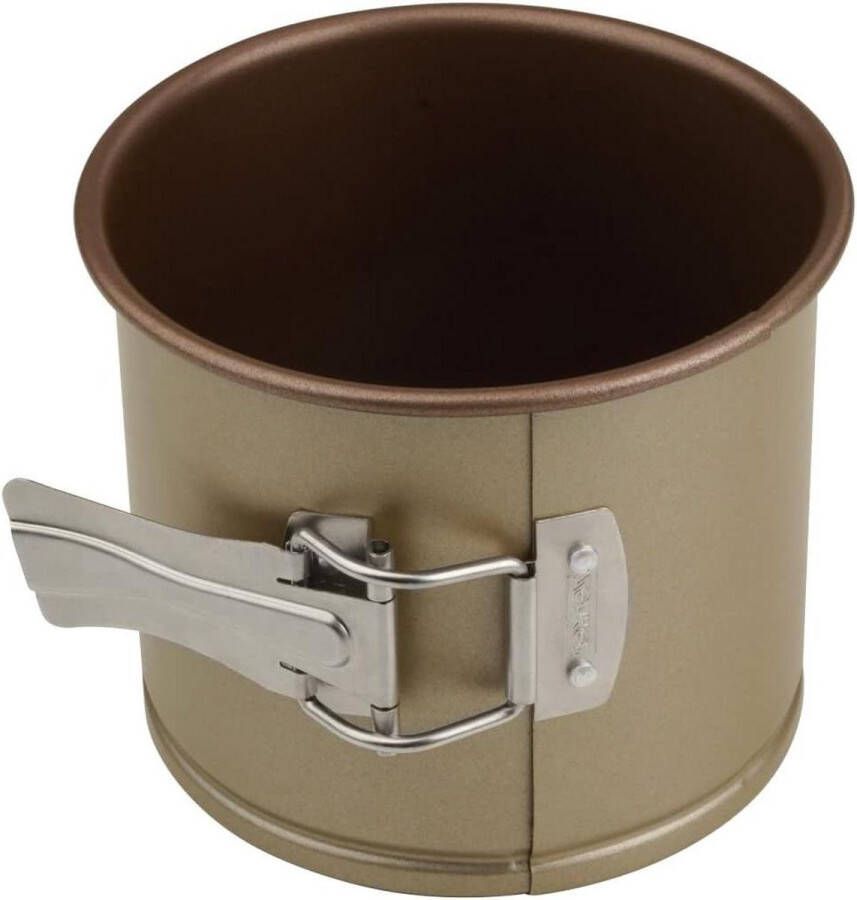 Ronde bakvorm voor brood Pollerbrood springvorm siliconen anti-aanbaklaag Set van 12 broodbakvormen met diameter 12 x 10 cm