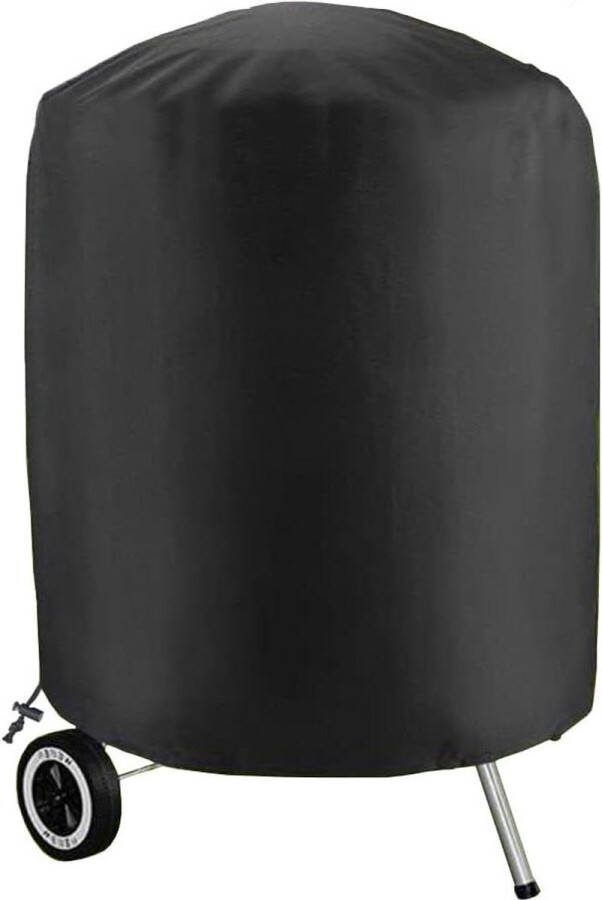 Ronde BBQ hoes voor Waterkoker Grill Duurzaam 420D Oxford Waterdicht Winddicht Anti-UV Opbergtas inbegrepen Weber Brinkmann Char Broil BBQ hoes rond