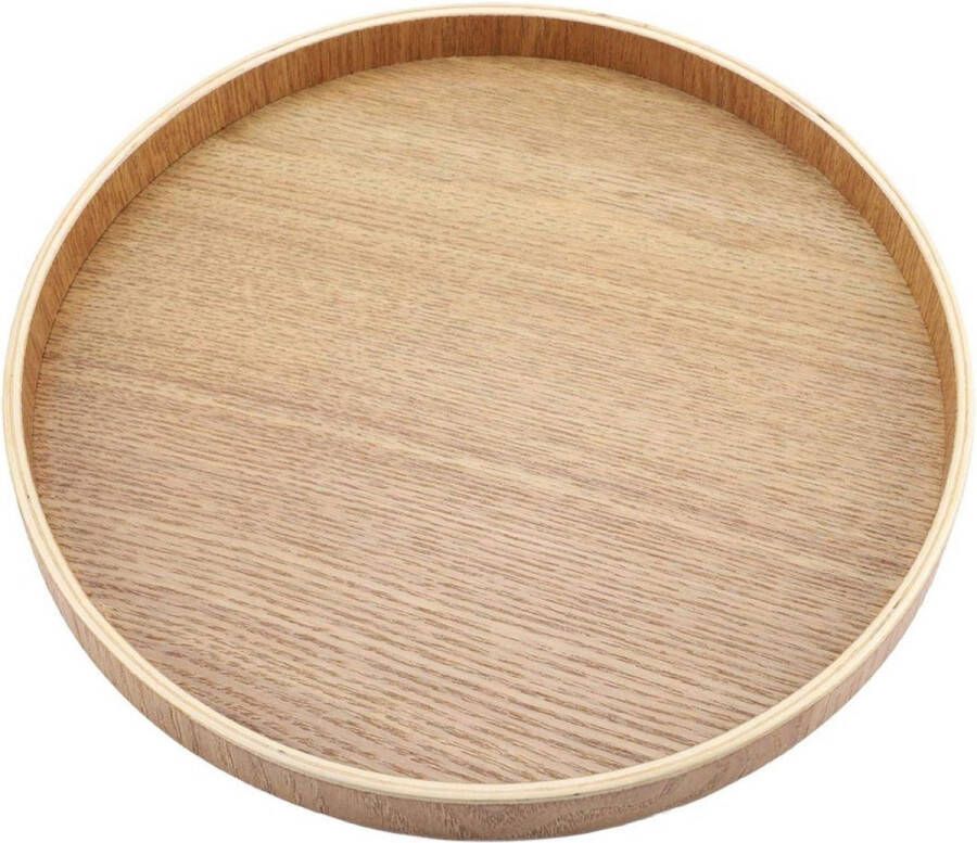 Ronde Houten Dienblad Plaat Kaasplank voor Thee Set Fruit Snoepjes Voedsel Woondecoratie 30cm