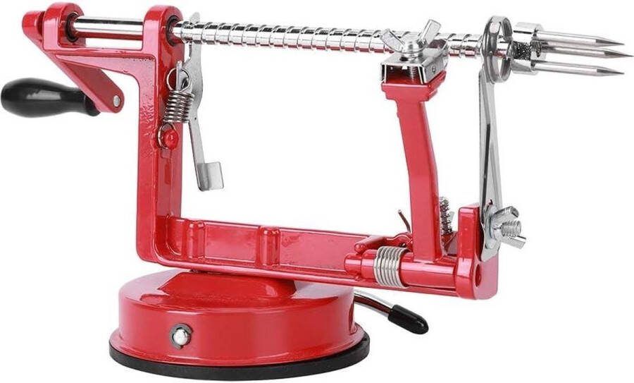 Rood roestvrij staal fruitschiller duurzaam multifunctioneel handleiding appels schiller aardappel groenten fruit korer keukengereedschap