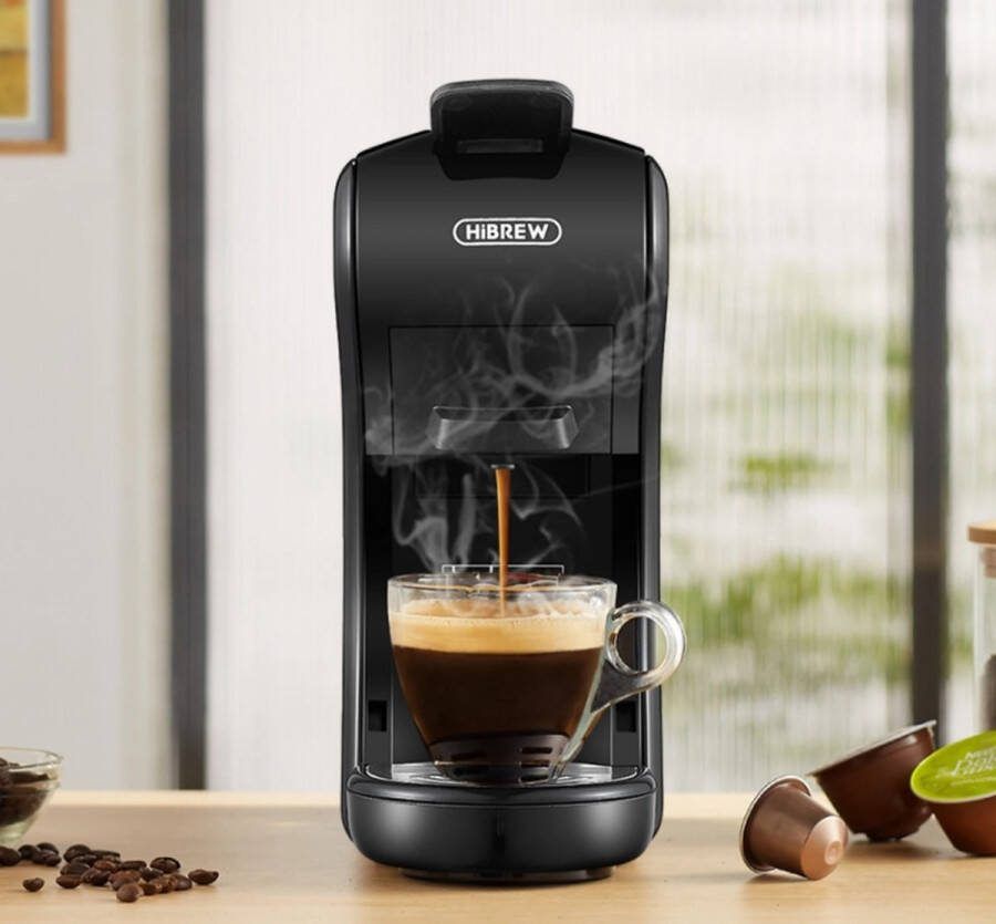 Roroa Koffiezetapparaat Koffiemachine Espressomachine Cups 4 in 1